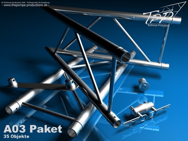 tpp-1 truss package fd 3ds - TPP-1 Truss FD 42 Package by ThePompa